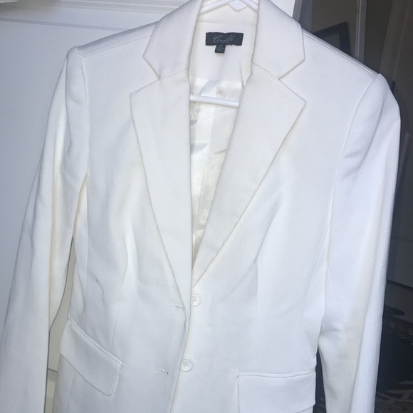 Women's blazer (white) - Picture 3 of 8